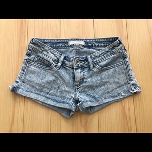 Light Wash Denim Shorts